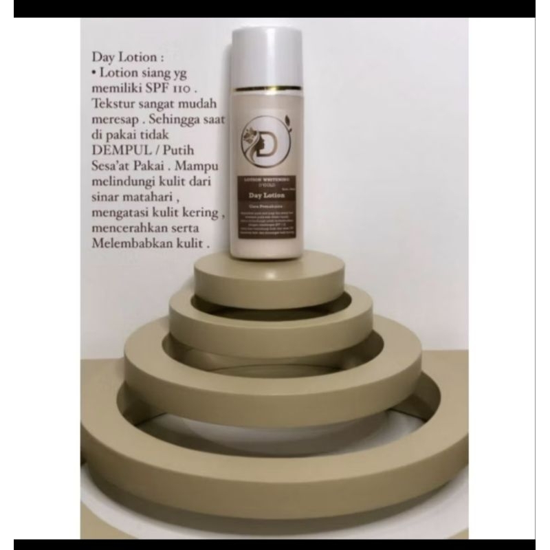 D'gold  degoal day lotion