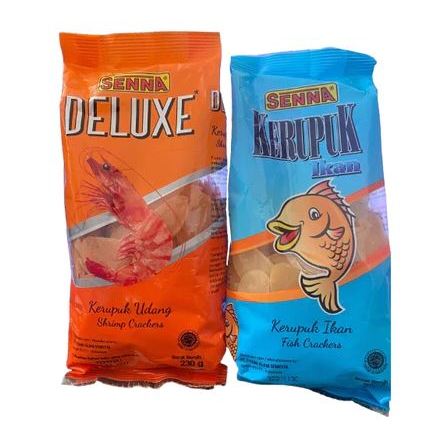 

SENNA KERUPUK DELUXE 380gr & 230 gr IKAN UDANG