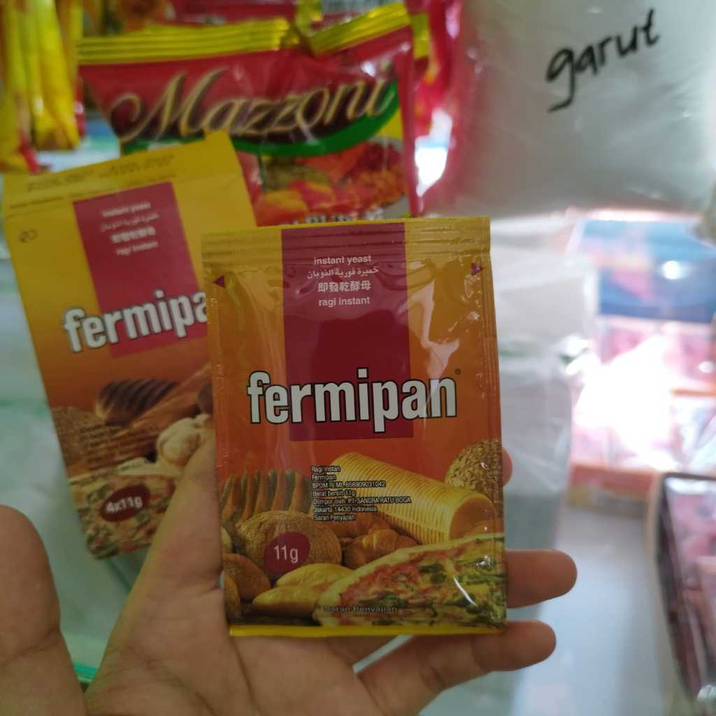 

11g Fermipan Ragi Instan untuk berbagai Olahan Roti dan Donat