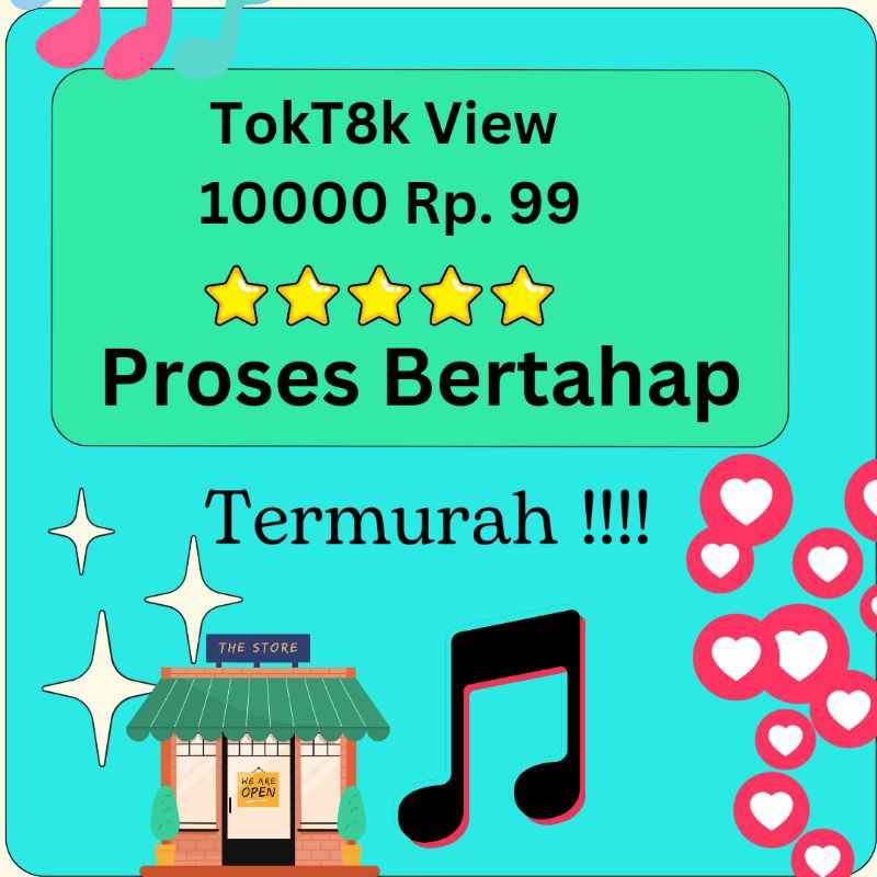 Paket View TokTik Termurah