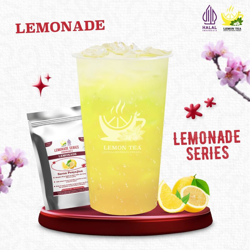 

Minuman Bubuk instan LEMONADE 1000gr Halal Bpom