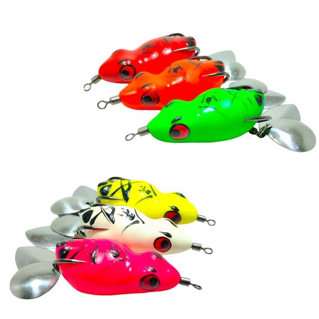 SOFT FROG BEBEK ZALLURE UKURAN 3CM . 3,7CM .4,2CM