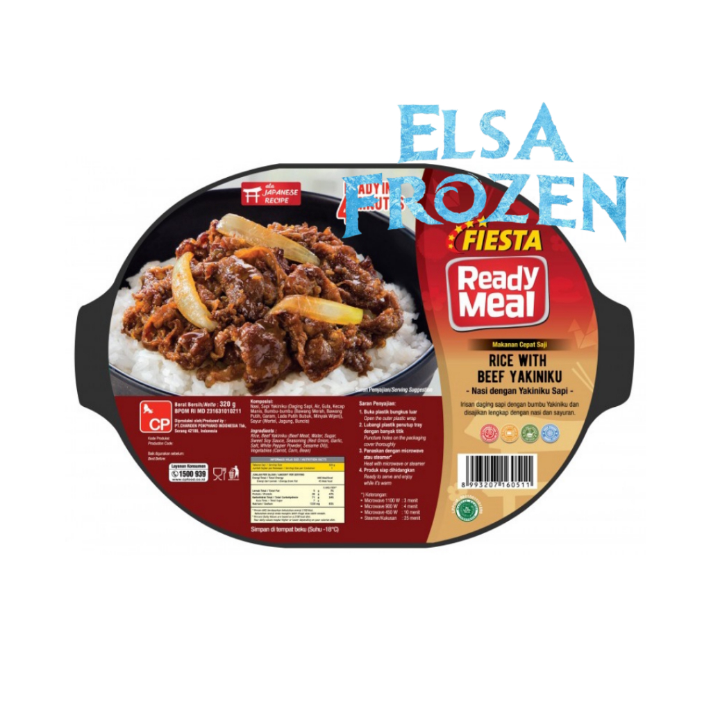 

FIESTA READY MEAL RICE WITH BEEF YAKINIKU 320GR/MAKANAN INSTAN