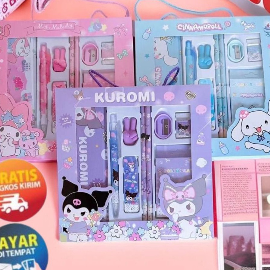

Cashback KP183 KOTAK PENSIL ANAK SET 7 IN 1 STATIONARY ANAK SEKOLAH ALAT TULIS SET KOTAK PENSIL KARAKTER KUROMILUCU