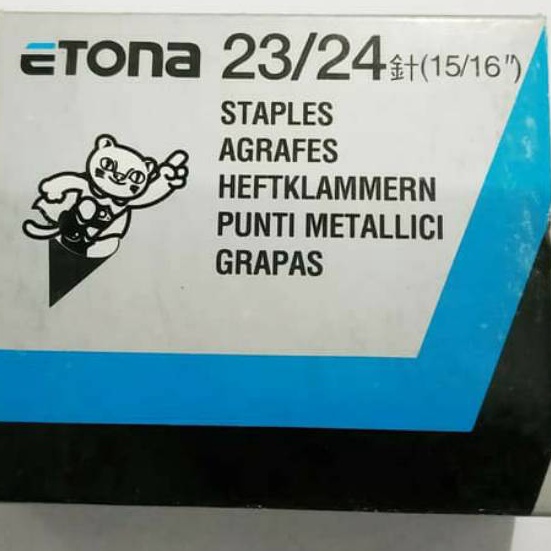 

HJ6 ISI STAPLES ETONA 2324 isi Stapler etona