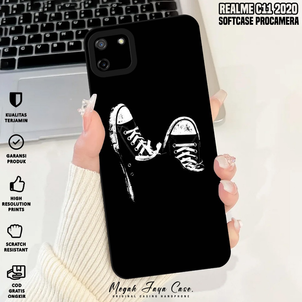 Case REALME C11 2020 - Casing REALME C11 2020 Motif BLCK - Softcase Hp REALME C11 2020 - Kondom Hp R