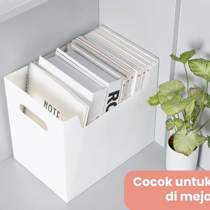 

KF7 Kotak Penyimpanan Serbaguna Praktis Kotak Buku Pobel Meja Kantor Buku Desktop Penyimpanan Multifungsi Storage Box Organizer HRM321