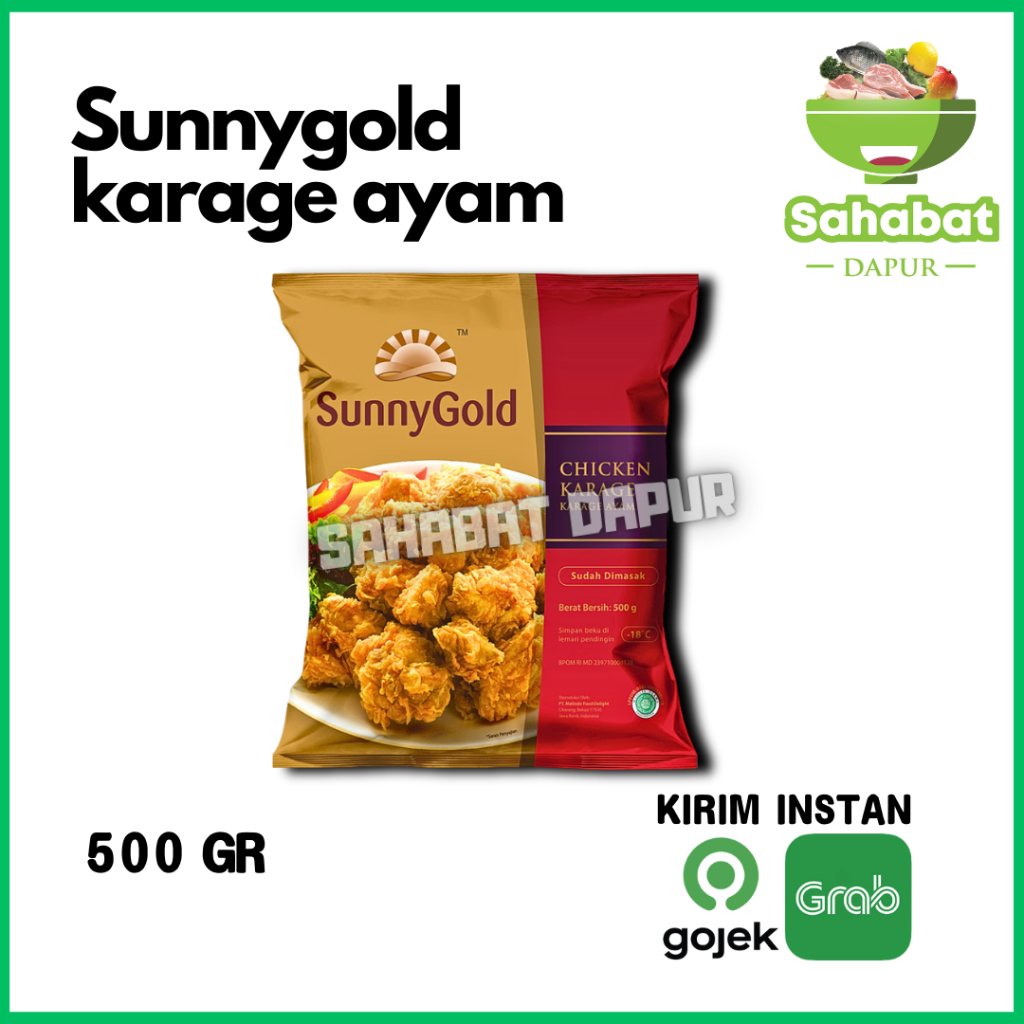 

SunnyGold Chicken Karage 500gr