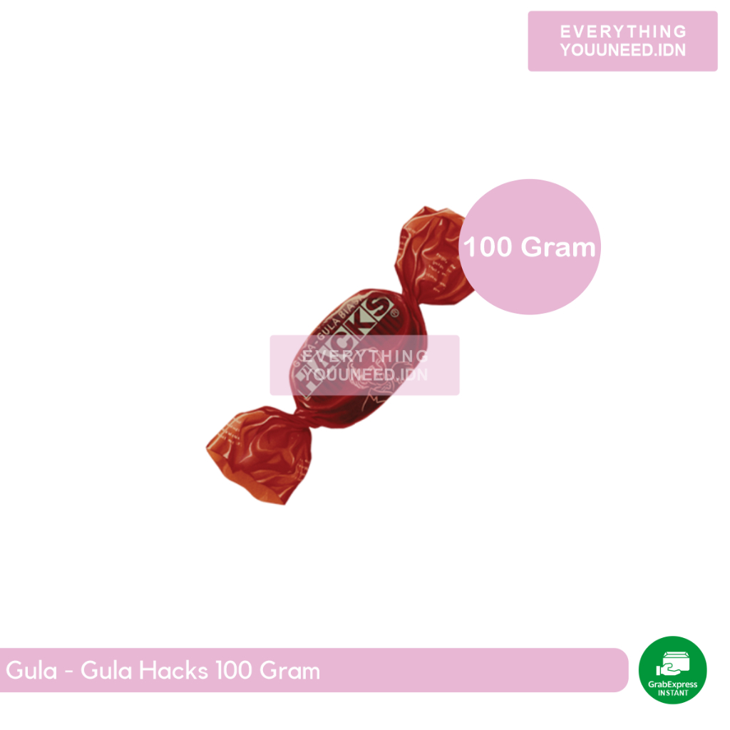 

Permen / Gula Gula Hacks 100 Gram