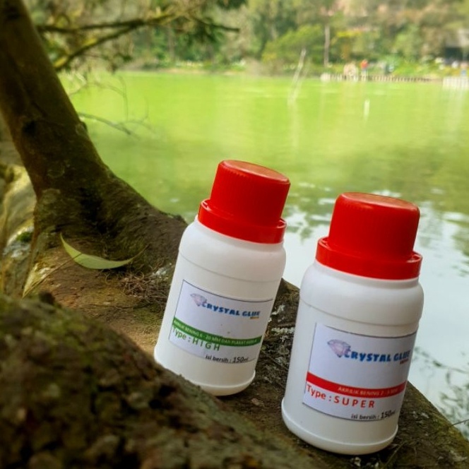 

KP8 Lem akrilik HH 15mlsuntikan lem acrylic bening crystal glue hh