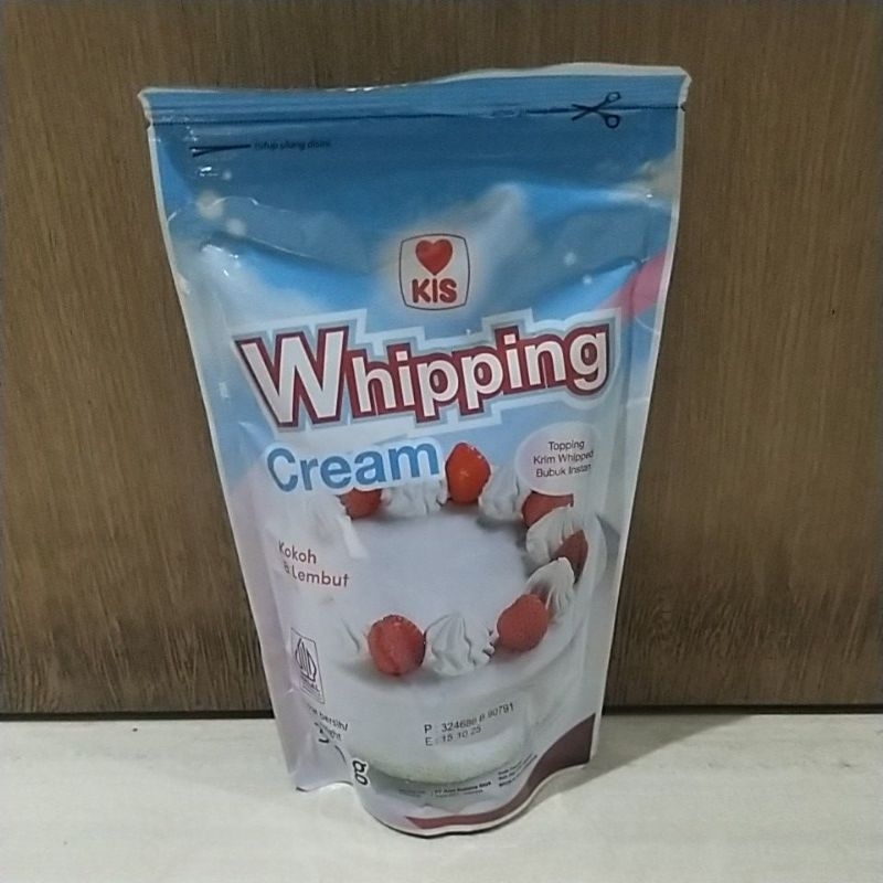 

Kis Whipping Cream 300 gram - WHIPPED CREAM BUBUK INSTAN