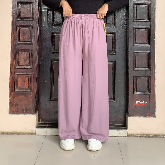 KULOT RAYON TWILL HIGHWAIST