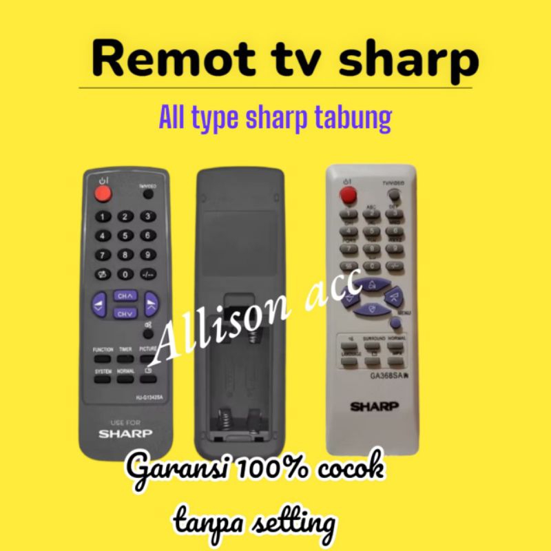 remot sharp tabung remot tv tabung sharp
