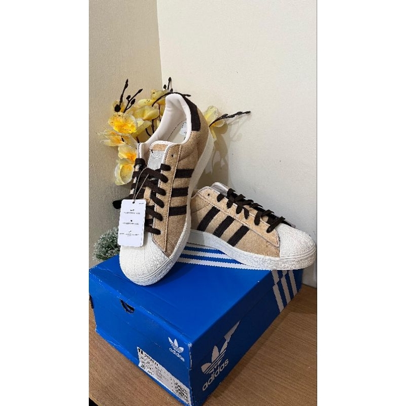 adidas superstar Atmos Hachiko size 44,5 baru 1000% original