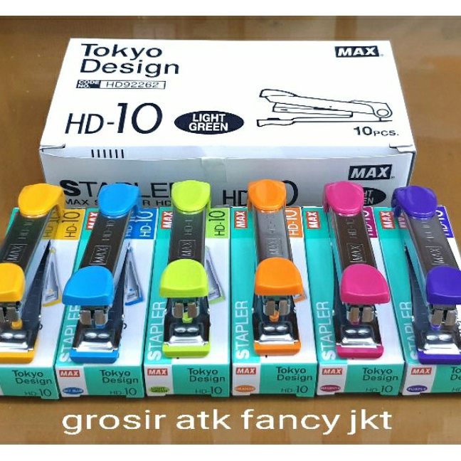 

HJ6 HD1 Stapler Stepler Jepretan Cekrekan Hekmesin Max HD1 Kecil Ori