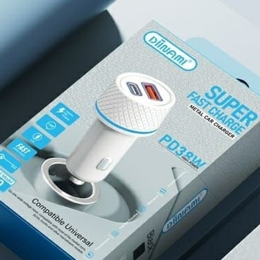 BATOK SAVER ADAPTER CHARGER DIINAMI C10 38W TYPE C