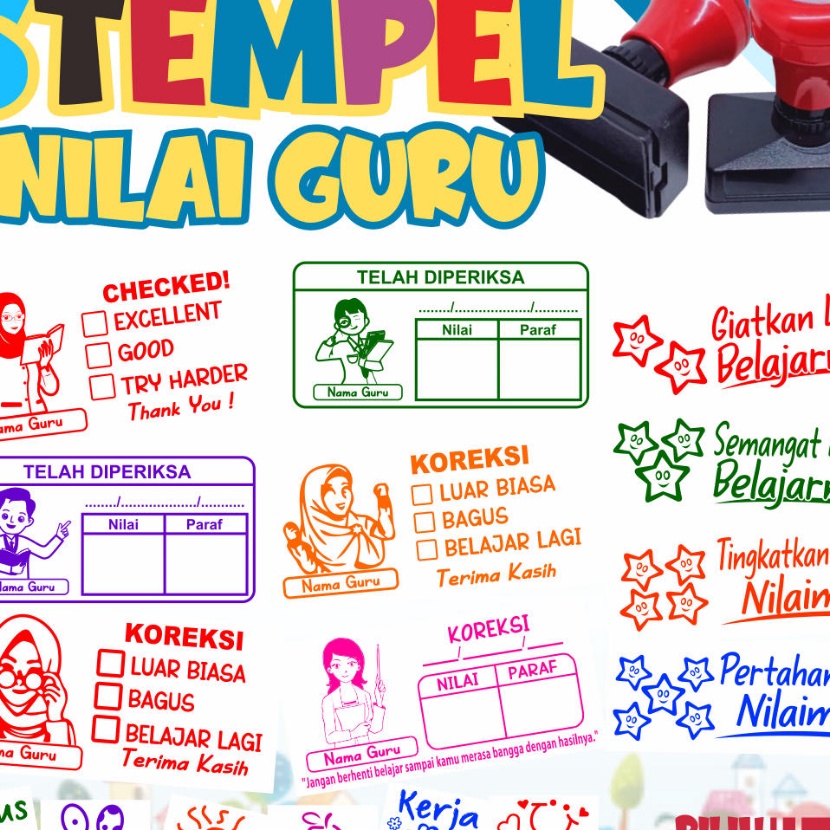 

HJ6 Stempel Nilai Guru Penilaian si Checked