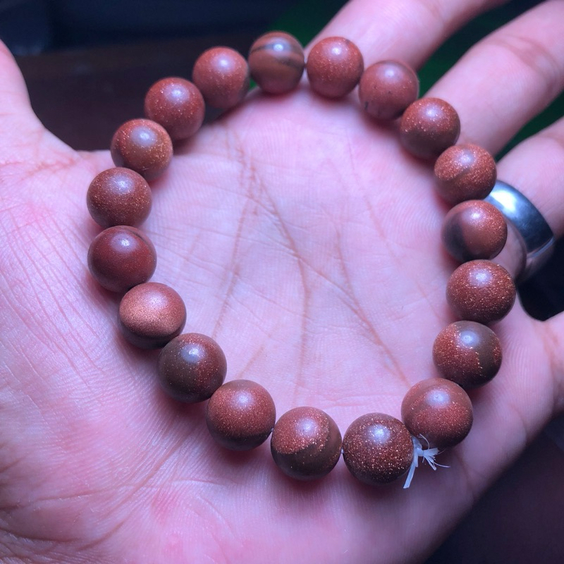 Gelang Batu Pasir Emas Asli barang Lama dari Kalimantan