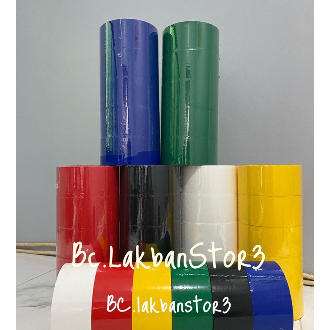 

HJ6 Lakban warna warni Per slop6pcs 45mm x 72 yard stape