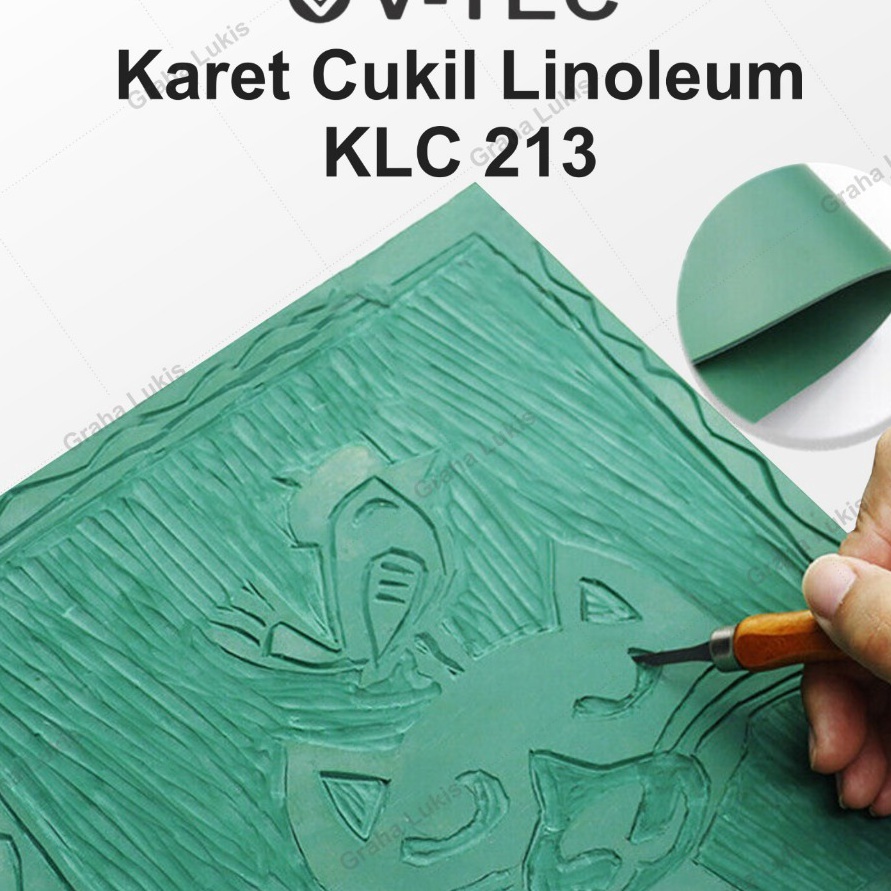 

Termurah Karet Lino Cutter A3 A4 A5 Vtec Karet Cukil Linoleum KLC 213