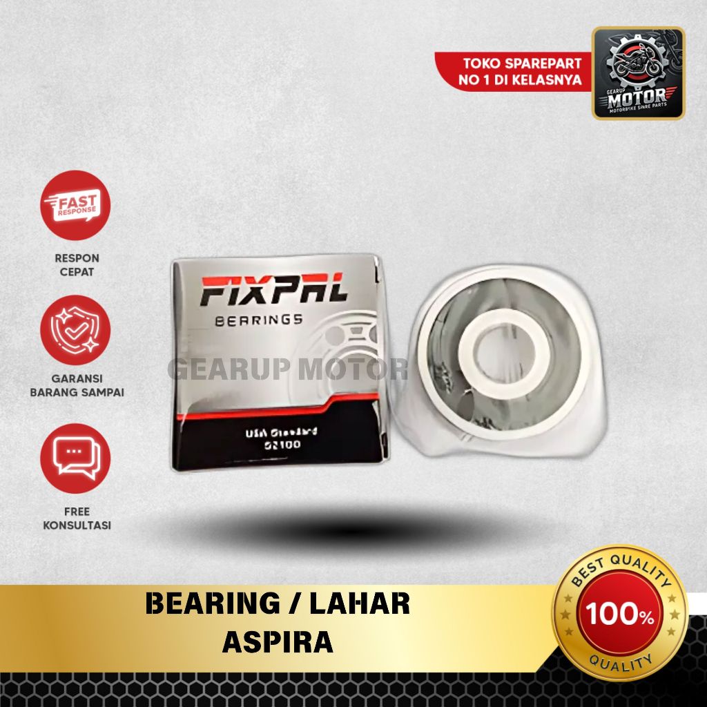Bearing 6300 2RS / LAHER 6300 2RS FIXPAL