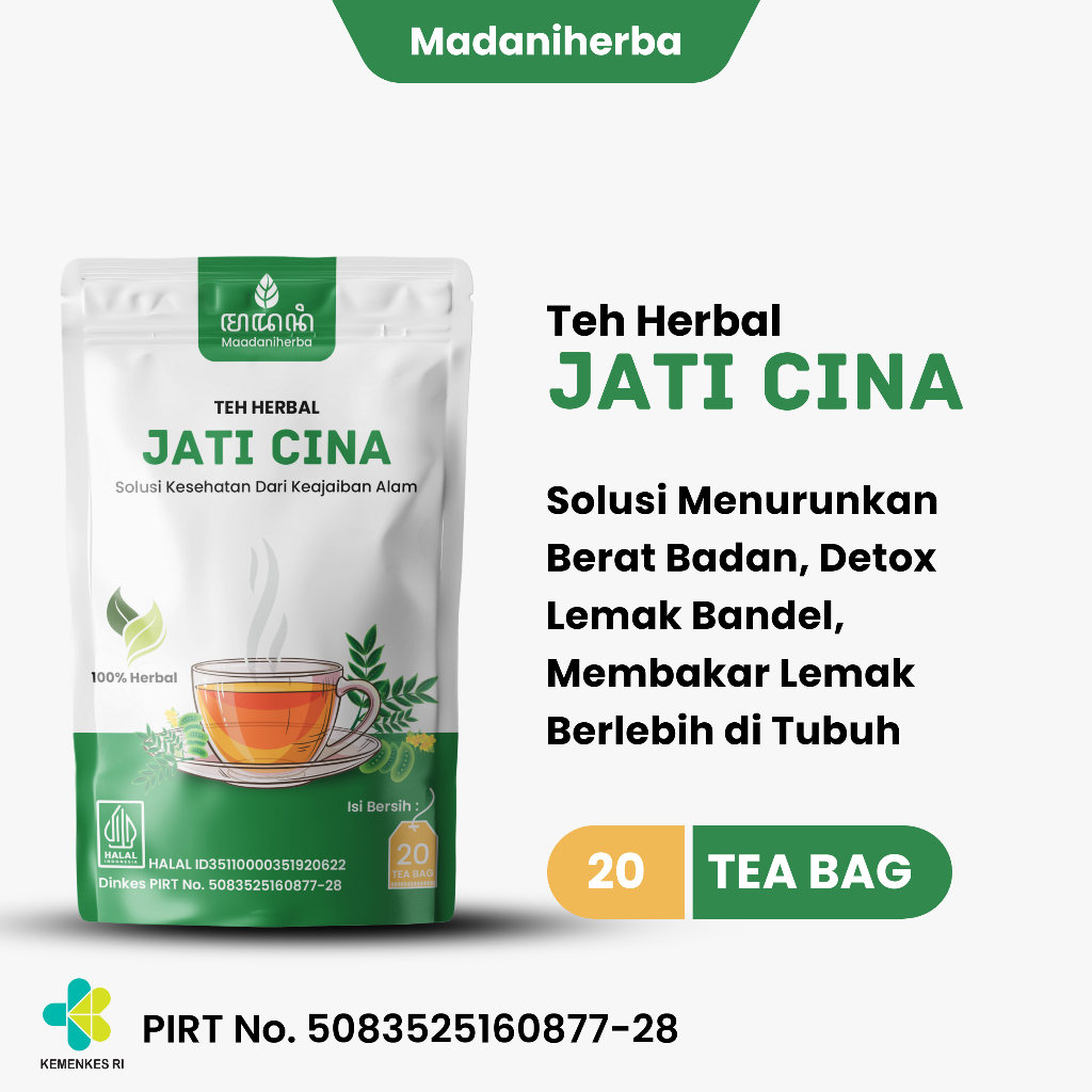 

Teh Jati Cina Isi 20 Celup - BELI 2 FREE 1 - Solusi Masalah Pencernaan dan Berat Badan