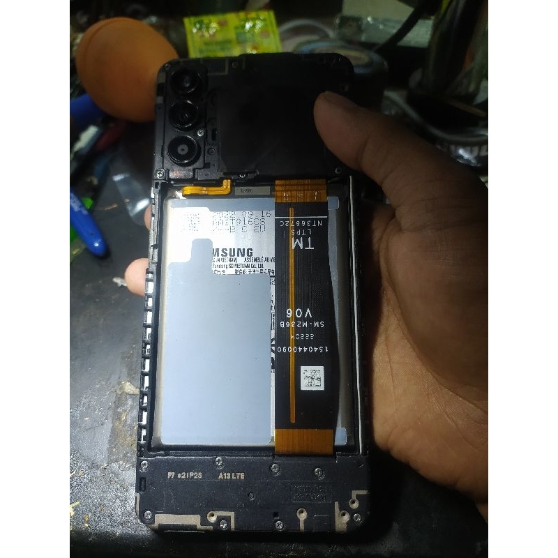 LCD SAMSUNG A13 Original copotan NORMAL