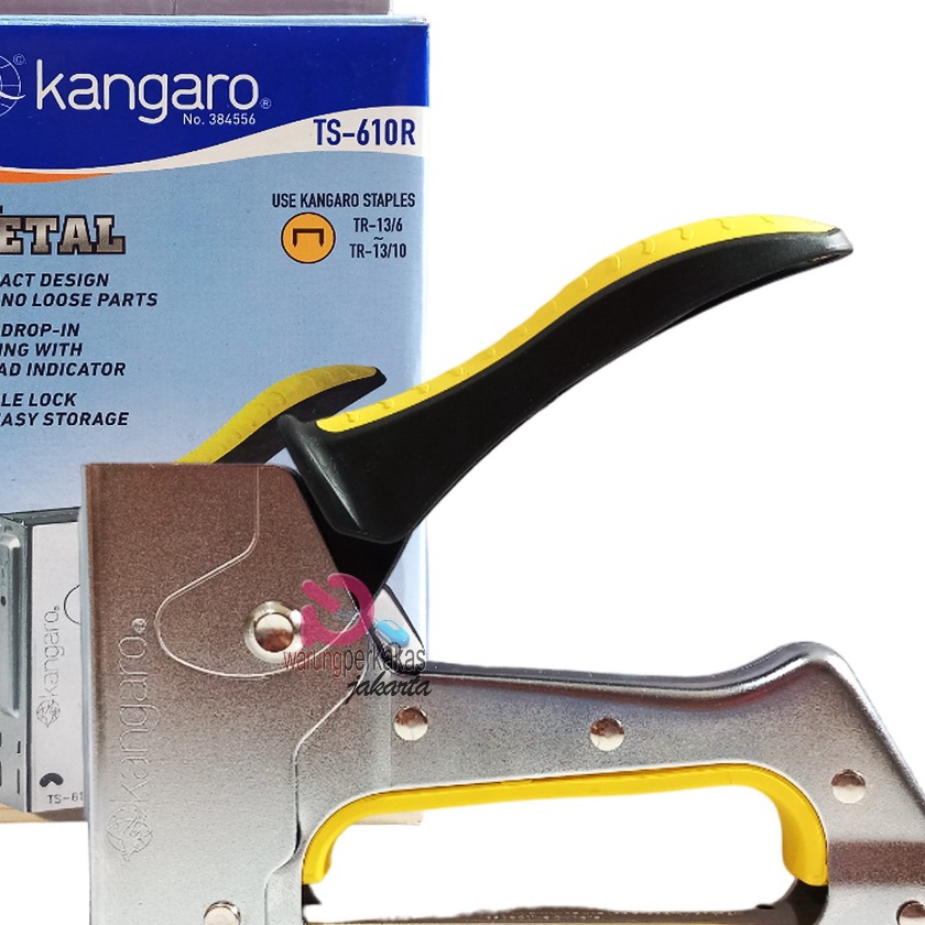 

Langka KANGARO Stapler Kulit Jok Alat tulis TS61R