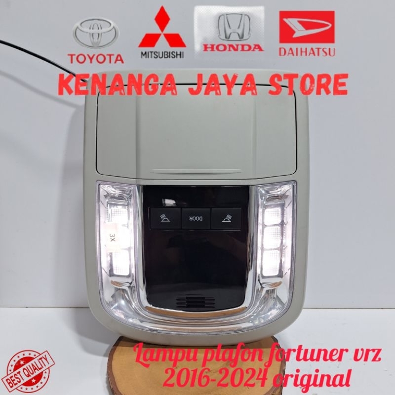 lampu plafon fortuner vrz trd 2016-2024 original