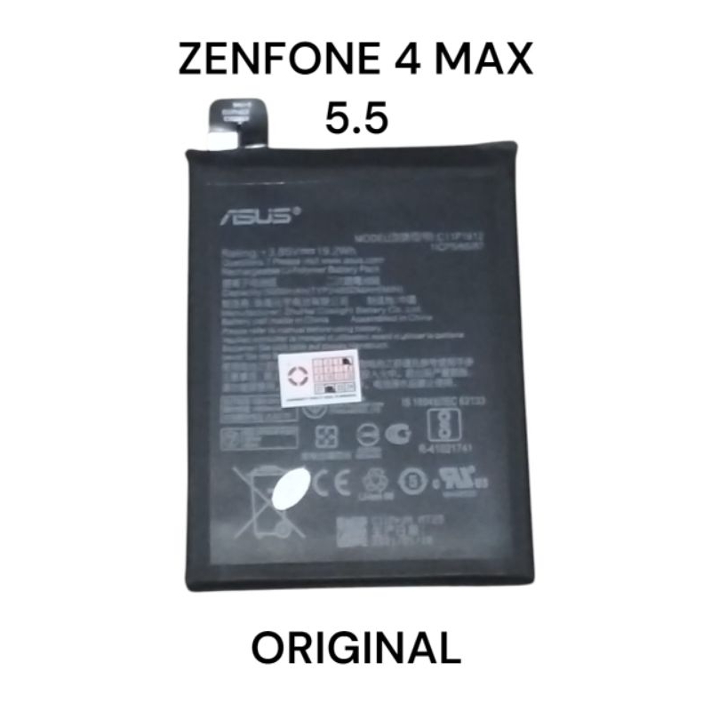 BATERAI BATRAI BATTERY BATERE UNTUK HP ZENFONE 4 MAX 5.5 ORIGINAL