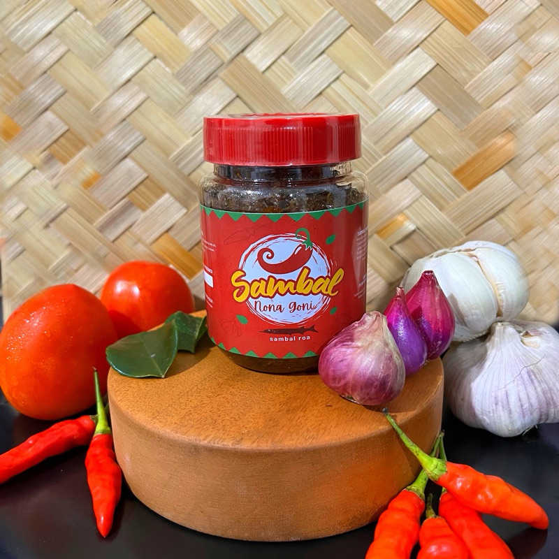 

Sambal Roa khas Manado 190 gr - Sambal Nona Goni