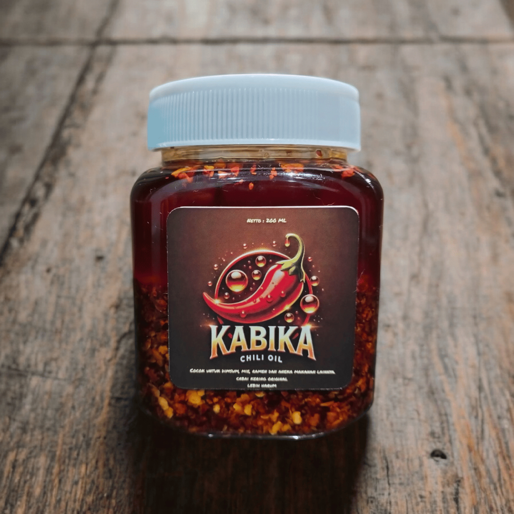 

Kabika Chili Oil Ebi Minyak Cabe Sambal Minyak Kemasan 200 Gram