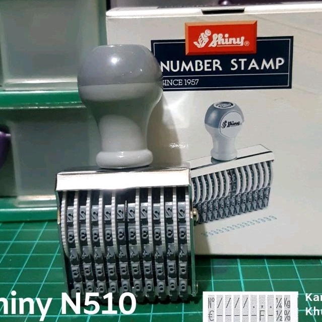 

FG2 Stempel Manual Huruf Angka 1 Dit 3mm 4mm 5mm Shiny N51 N41 N31 N31A N31A