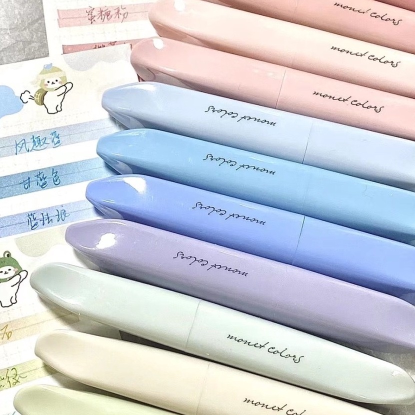 

KI3 4pcs Hhlhter Pen Spidol Pulpen Pink Stabilo Hhliter Pena Stationery Set Aesthetic Spidol Jurnal Stabilo Pastel Korea Alat Tulis Lucu