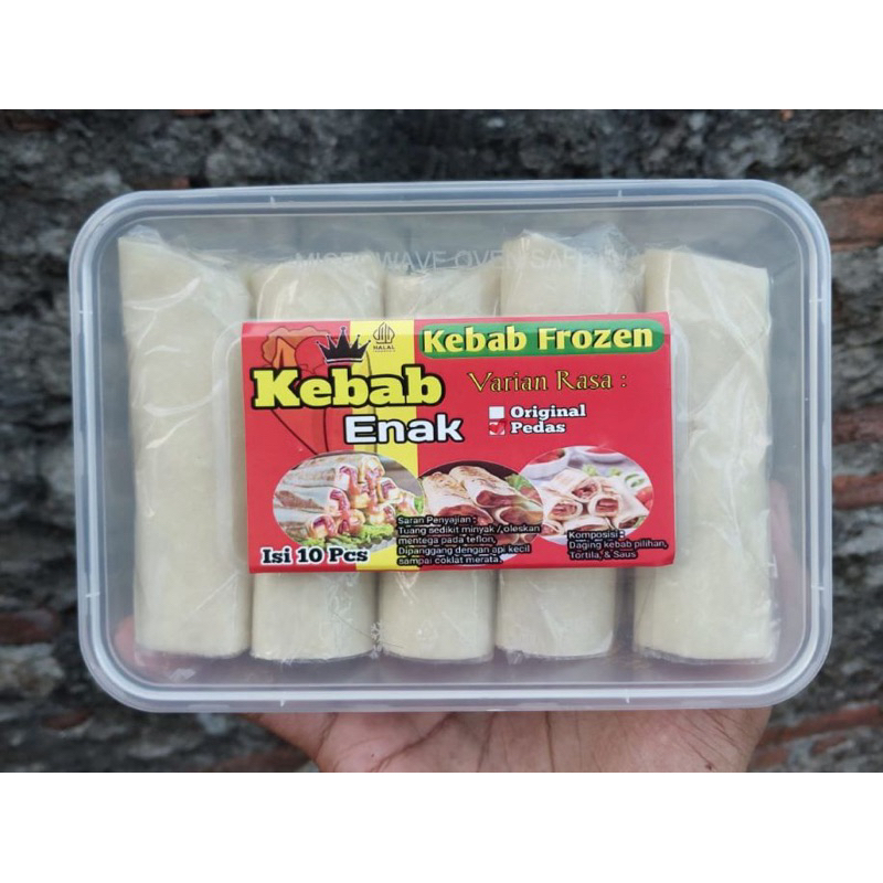 

KEBAB FROZEN /KEBAB ENAK ISI 5 PC