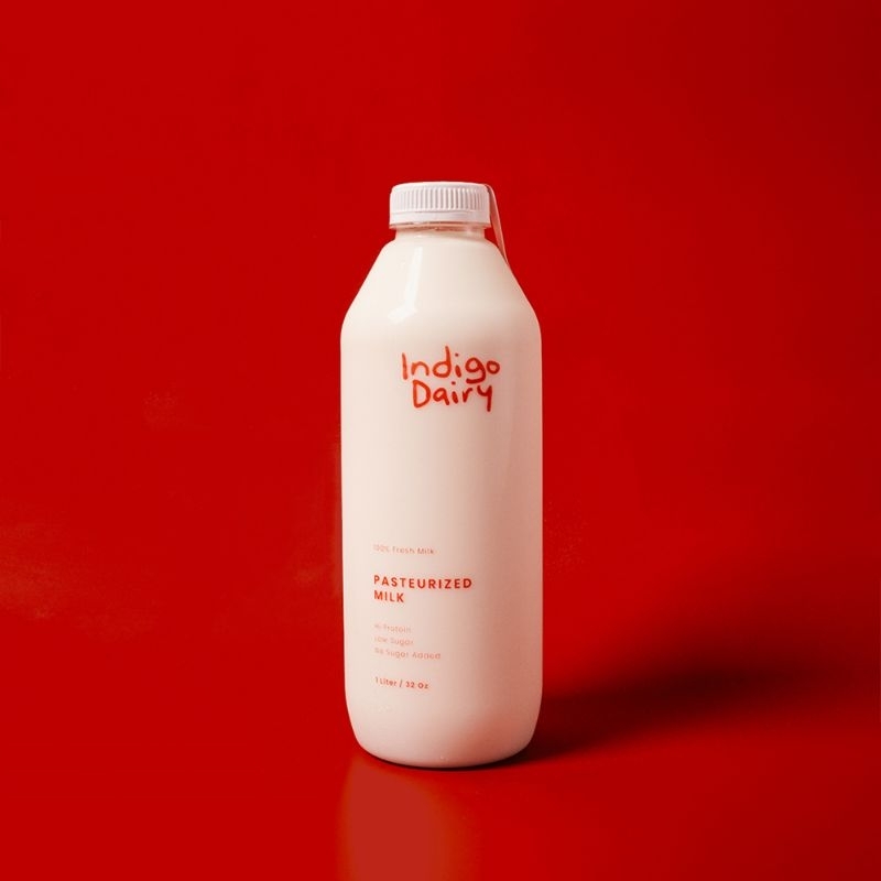 

(Ready Stock ) Susu Murni Pasteurisasi Indigo Dairy | Fresh Milk 1 Liter/ 1000ml | Pasteurized Milk | High Protein Low Sugar| Aman untuk bumil busui dan anak