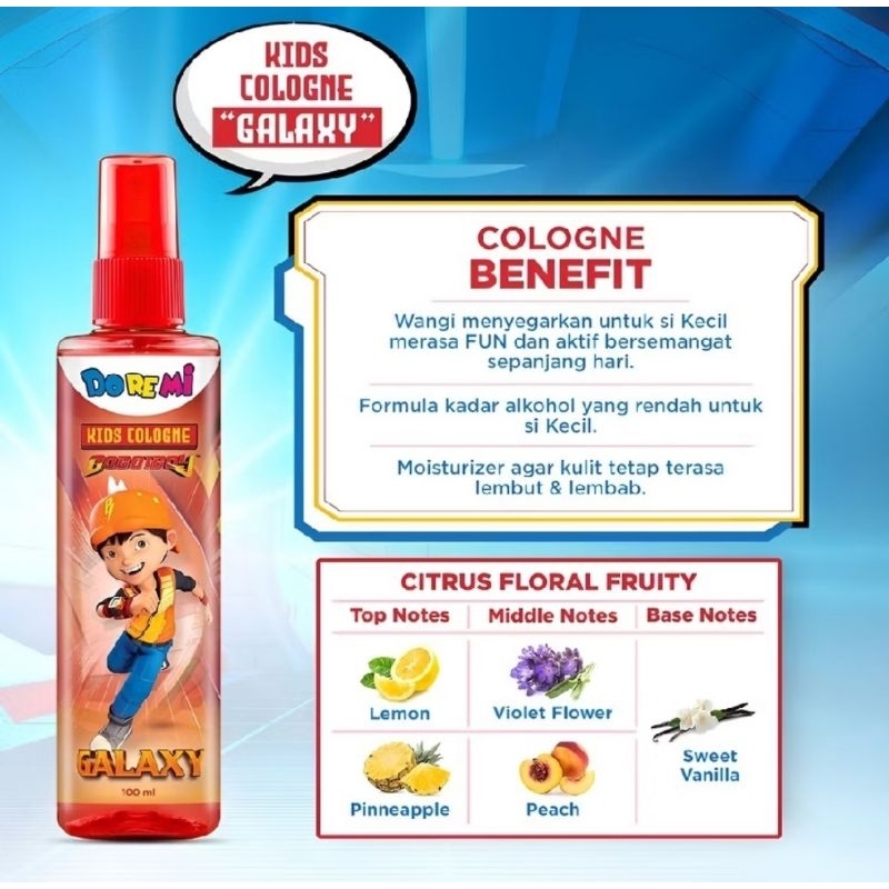 Doremi kids cologne Boboiboy~100ml