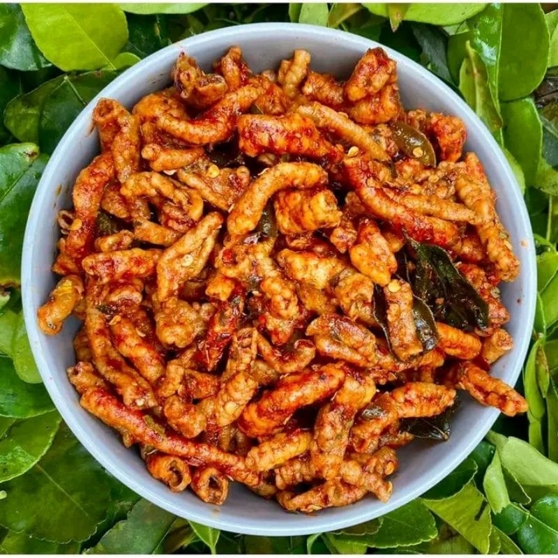 

PROMO!! 100GRAM KERIPIK USUS KRISPI PEDAS DAUN JERUK ENAK TERMURAH RENYAH TERLARIS Cemilan Crispy Goreng Kripik Makanan Asin Kering Snacks Food