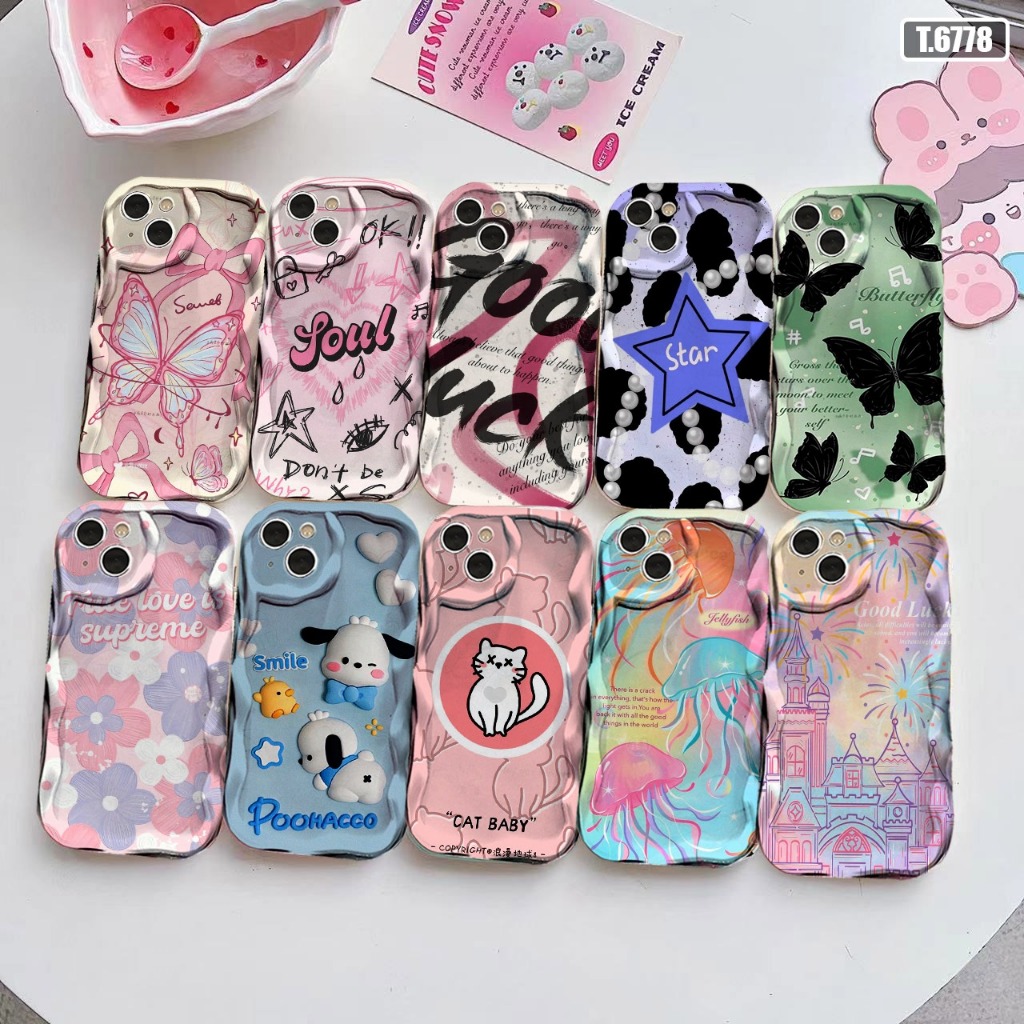 T6778 Case Softcase Silikon Casing Melting Clear Shockproof For Samsung J2 Prime A02s A03s A03 Core 