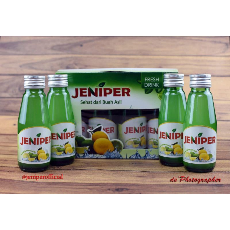 

JENIPER jeruk nipis peras 100ml isi 4botol
