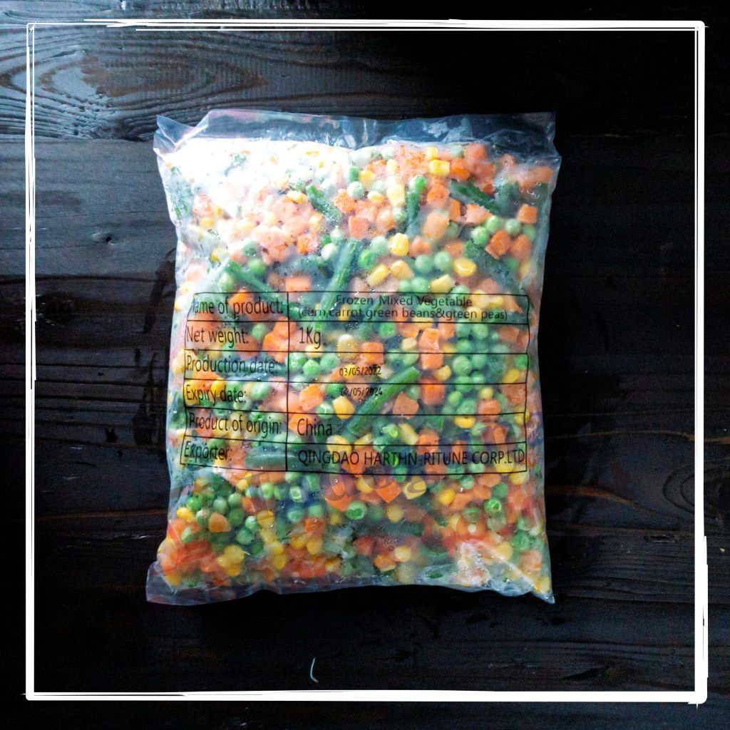 Frozen Mix Vegetable Sayuran Campur 1Kg