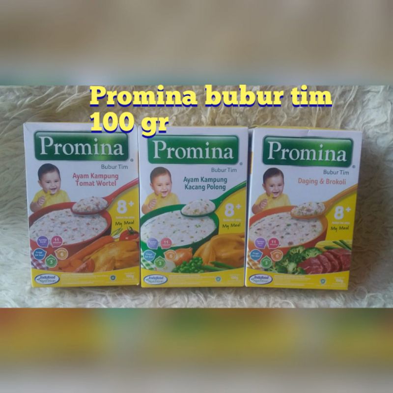 Promina bubur Tim/ bubur Tim promina / bubur bayi / promina bubur tim / promina bubur bayi/ promina/