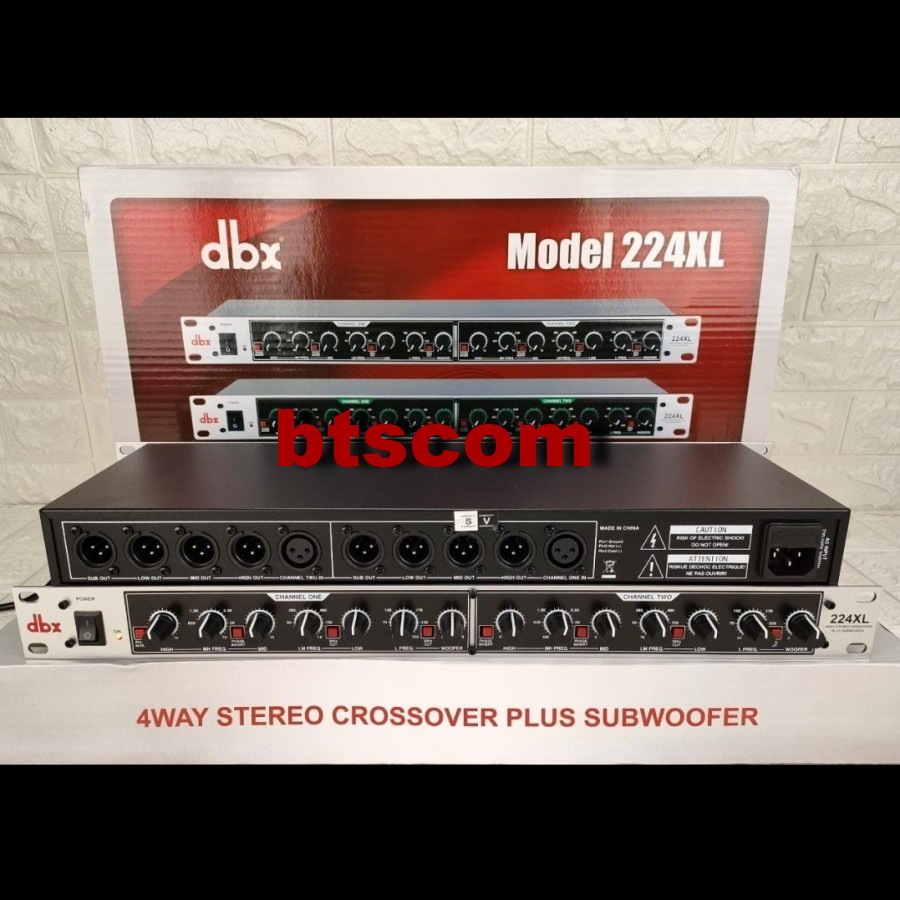 crosover DBX 224XL + SUB DBX224XL DBX 224 XL