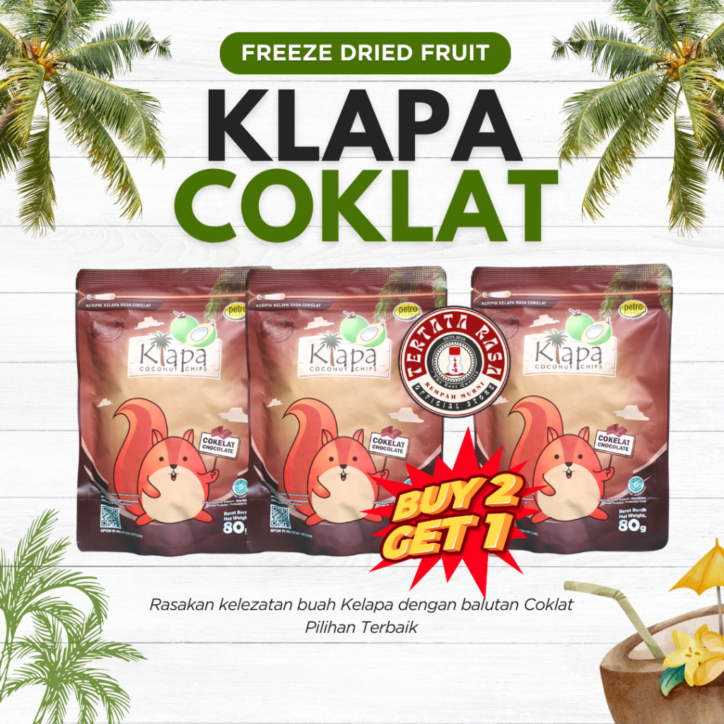 

Crunchy Bundle - Freeze Dried Fruit Kelapa Cokelat