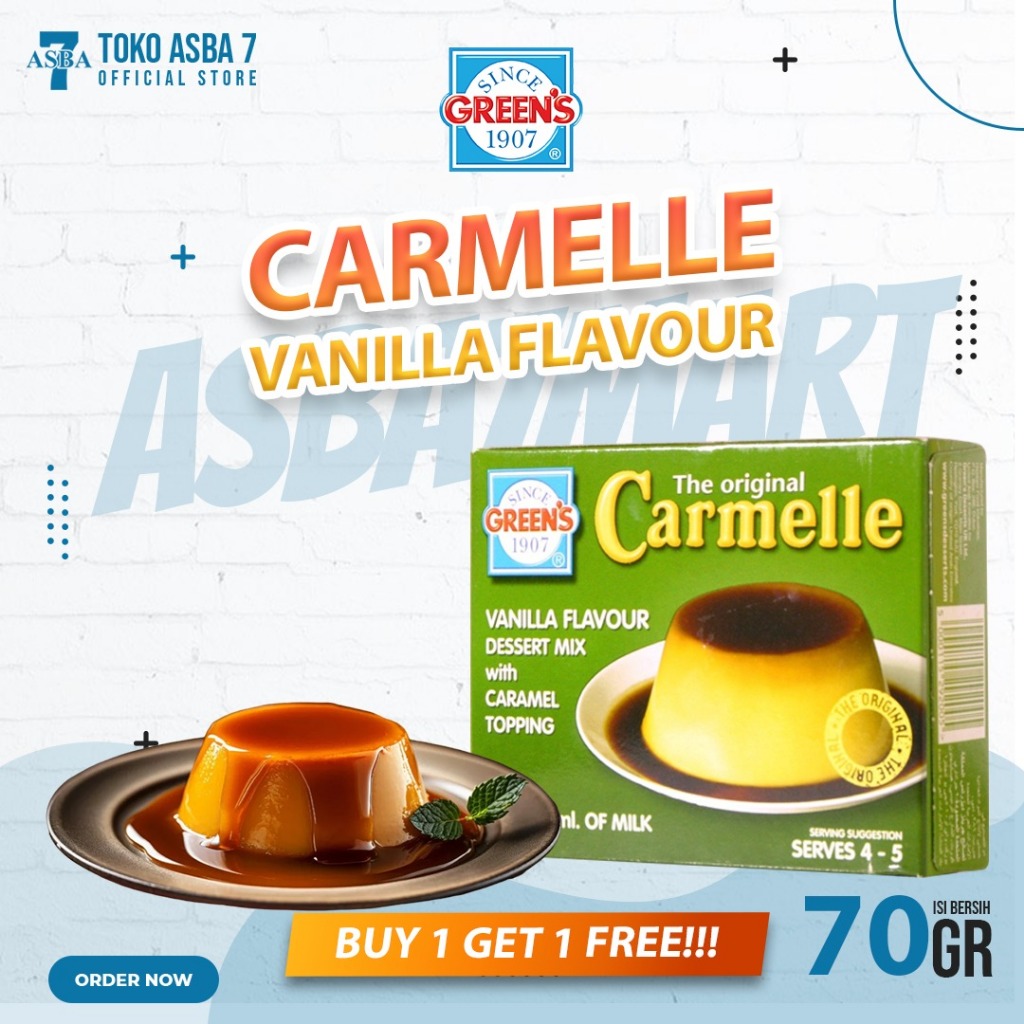

GREENS CARMELLE VANILLA BUY 1 GET 1 FREE