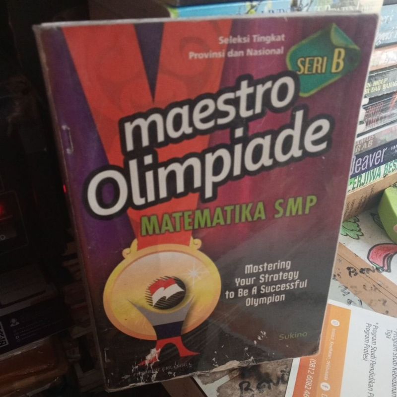 BUKU MAESTRO OLIMPIADE MATEMATIKA SMP SERI B