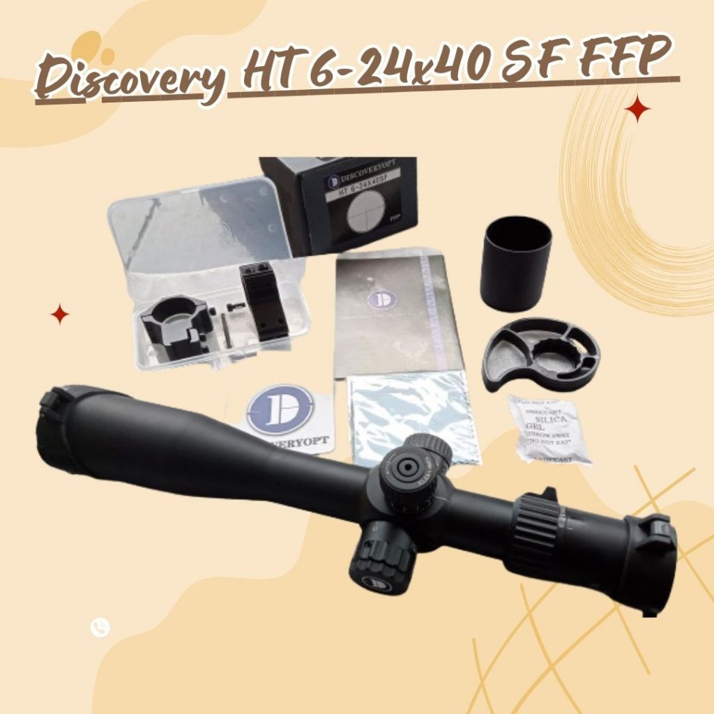 Discovery NEW  Discovery HT 6-24x40 SF FFP