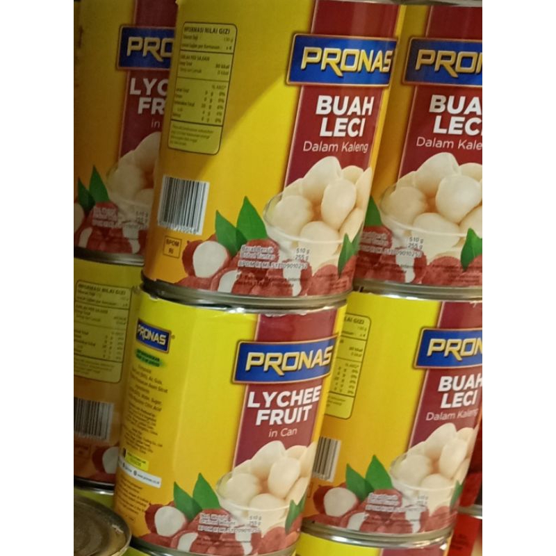 

Buah Leci Kaleng Pronas Lychee Fruit