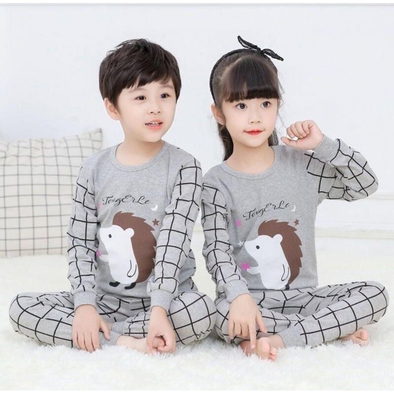 Baju Tidur anak-anak Umur 1-10 Tahun Landak