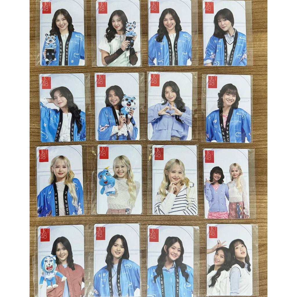 [READY STOCK] JKT48 PHOTOCARD JTRUST OFFICIAL SIGN FREYA ZEE FENI ADEL CHRISTY MARSHA SHANI GRACIA